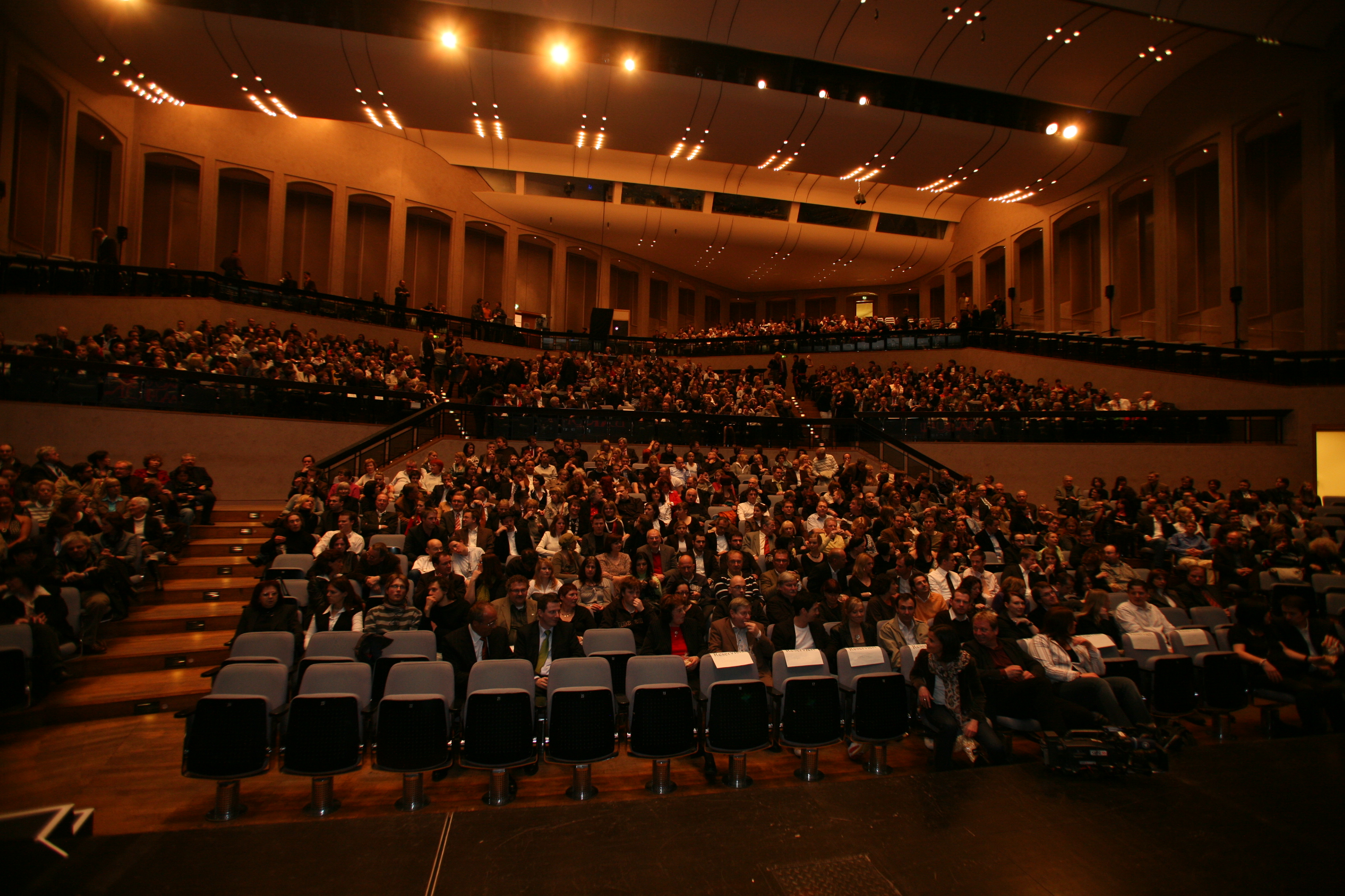 Das Auditorium mit 1200 Sitzpltzen